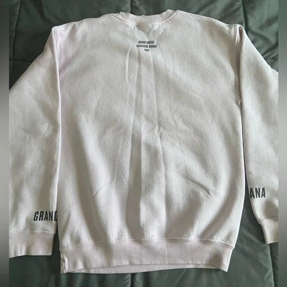 Ariana Grande Pink Graphic Sweater - Picture 8 of 11